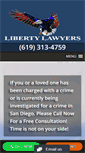 Mobile Screenshot of libertylawyers.com